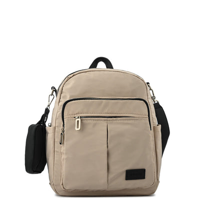 Large aura taupe backpack