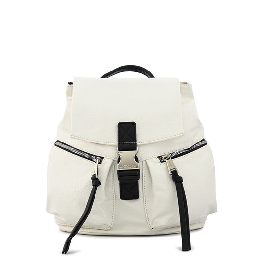 Nicole medium white backpack