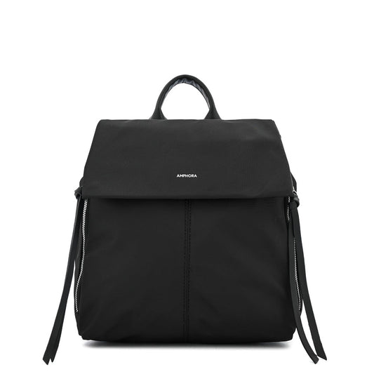 Medium textured black Julianne backpack