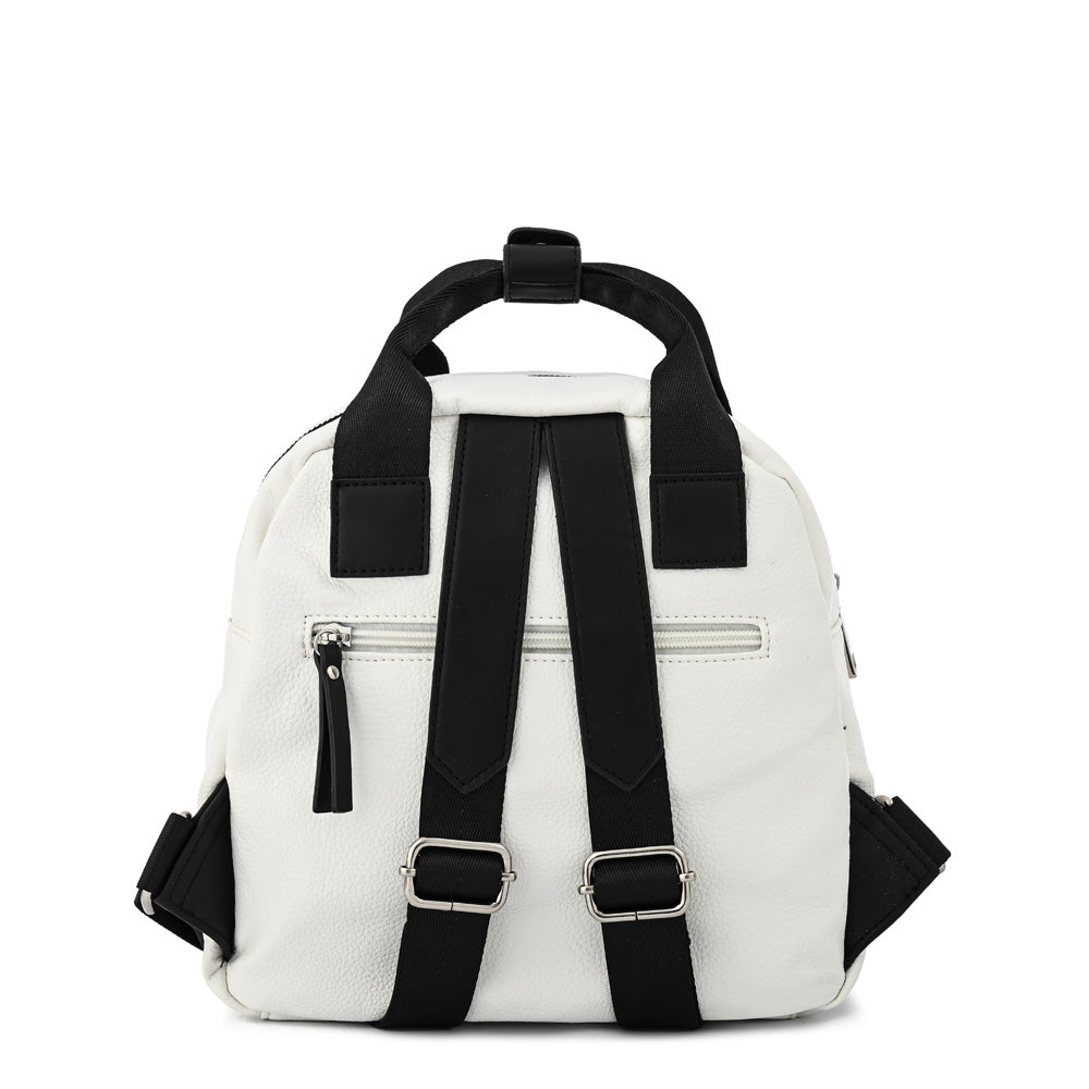 Lorraine medium white backpack