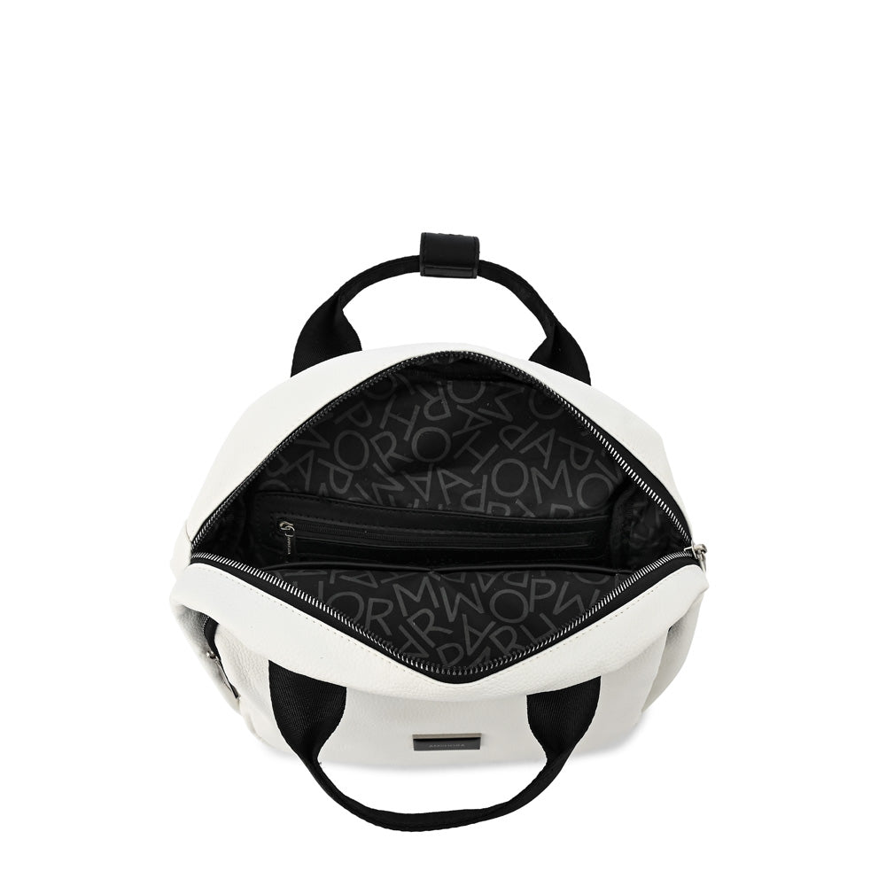 Lorraine medium white backpack