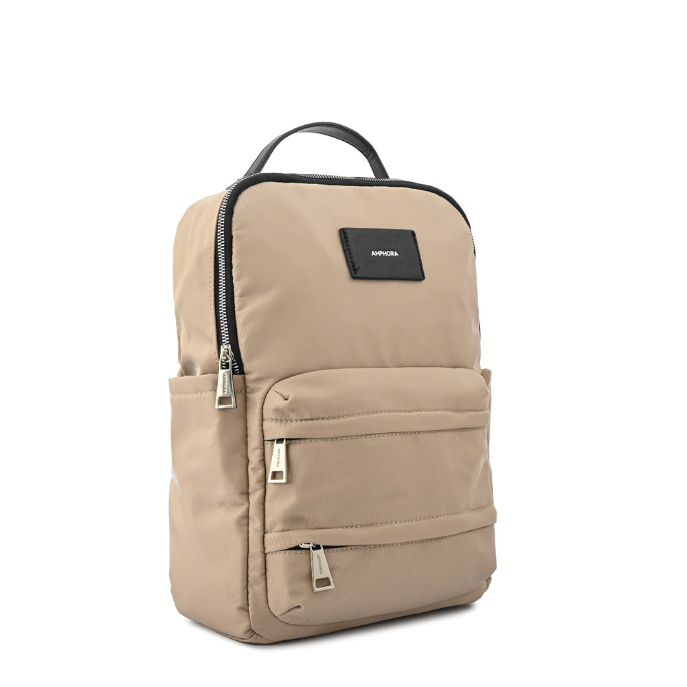 Madison taupe large backpack