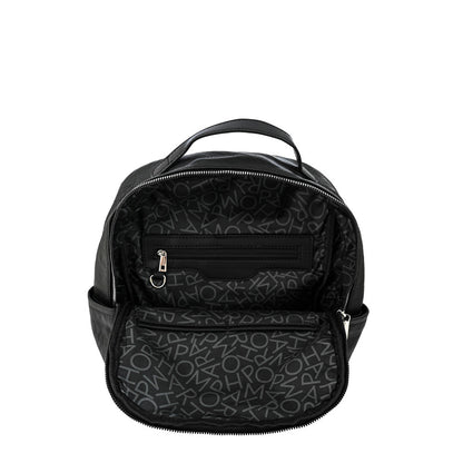 Madison Large Textured Black Backpack