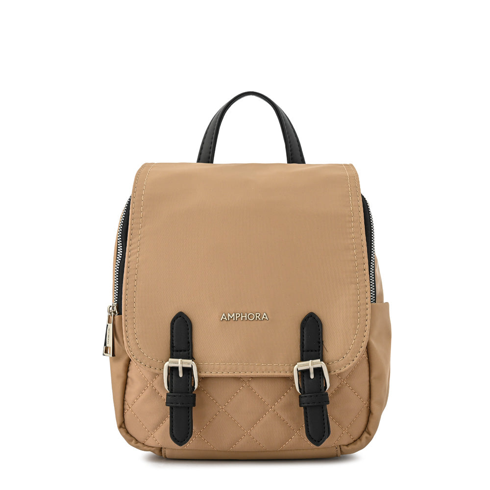 Joelle Beige Medium Backpack