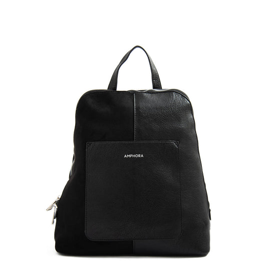 Medium black hot backpack