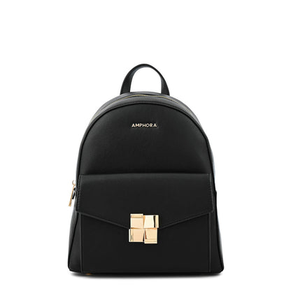 Black Hera Medium Backpack