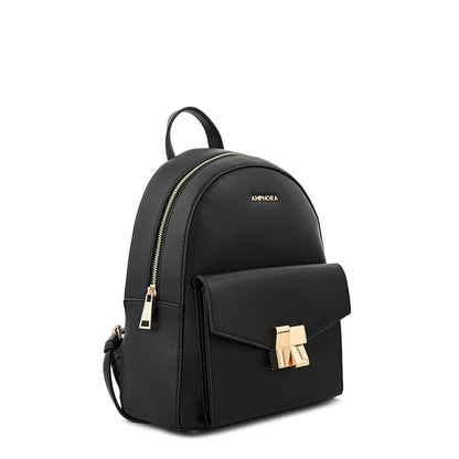 Black Hera Medium Backpack