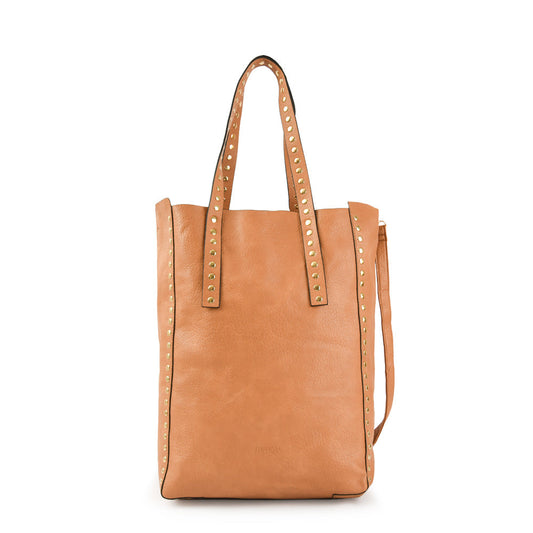 Valy Camel Large Two Handle Wallet