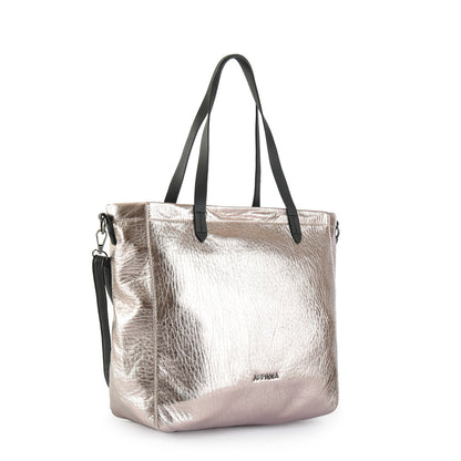 Ruth Dark Silver Large Two Handle Wallet