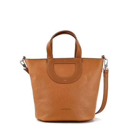 Elma camel medium shoulder bag