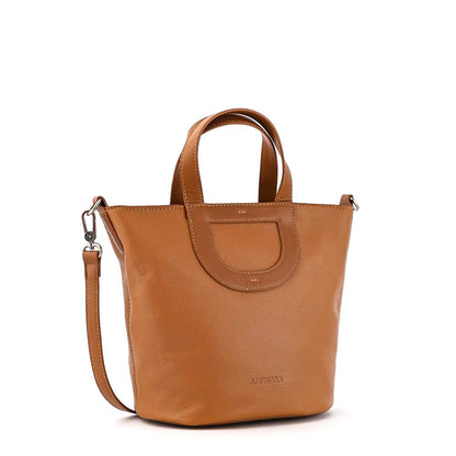 Elma camel medium shoulder bag