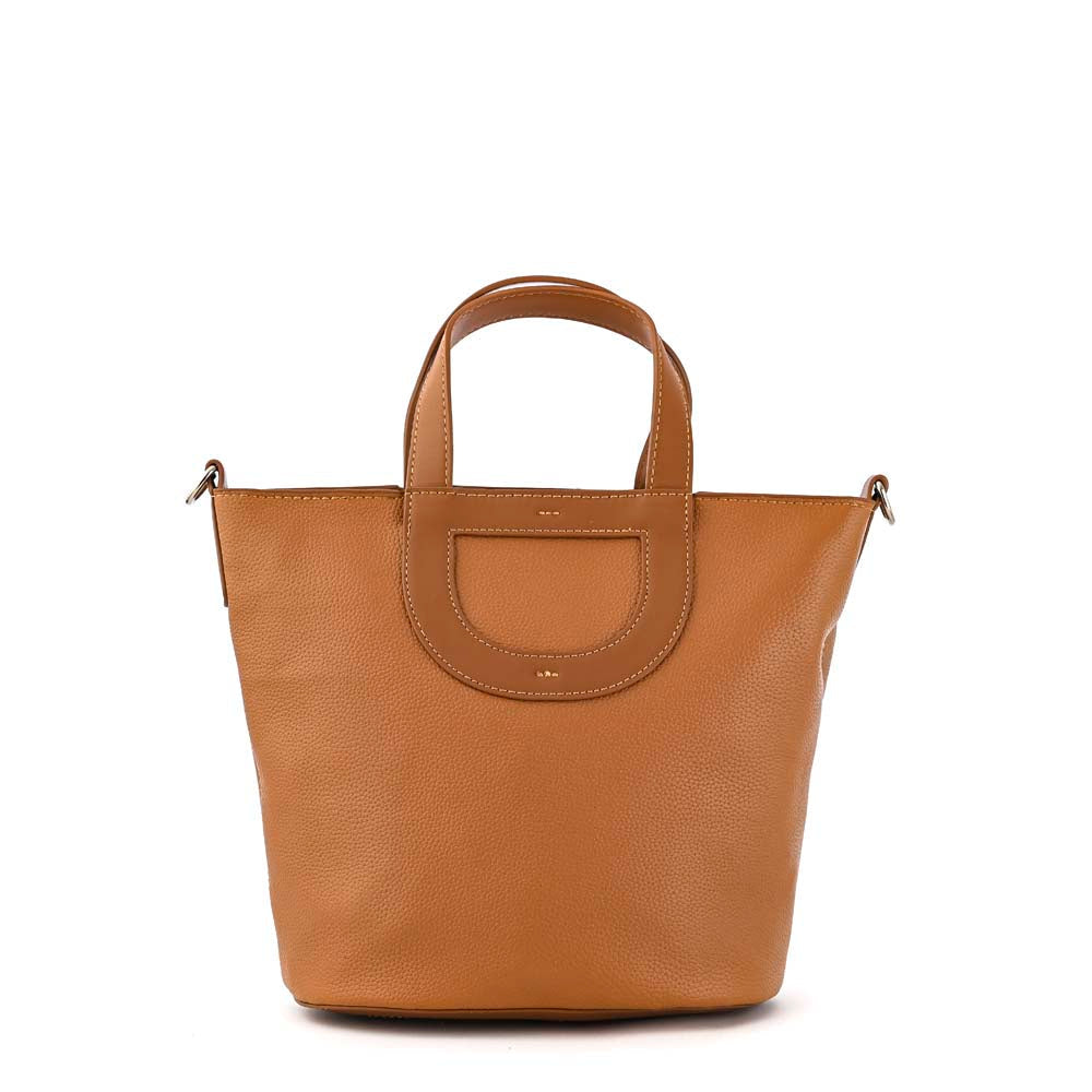 Elma camel medium shoulder bag