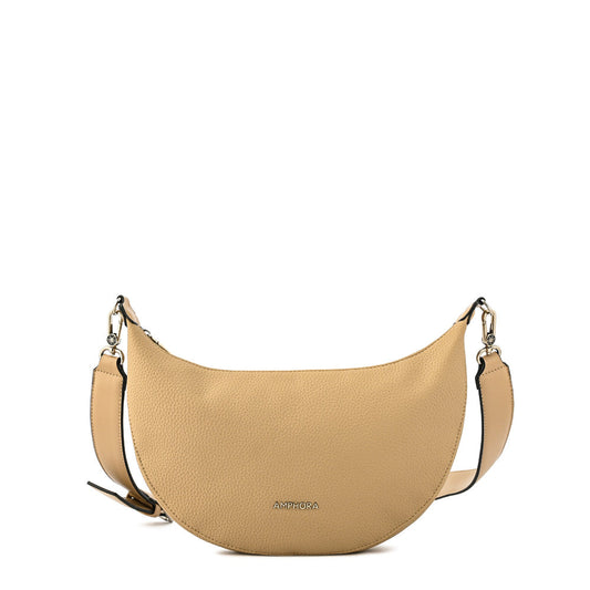 Medium dark beige ostara crossbody bag
