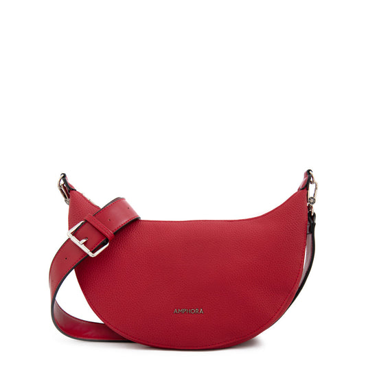 Medium red ostara shoulder bag