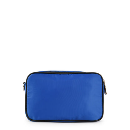 Small blue frezzy crossbody wallet