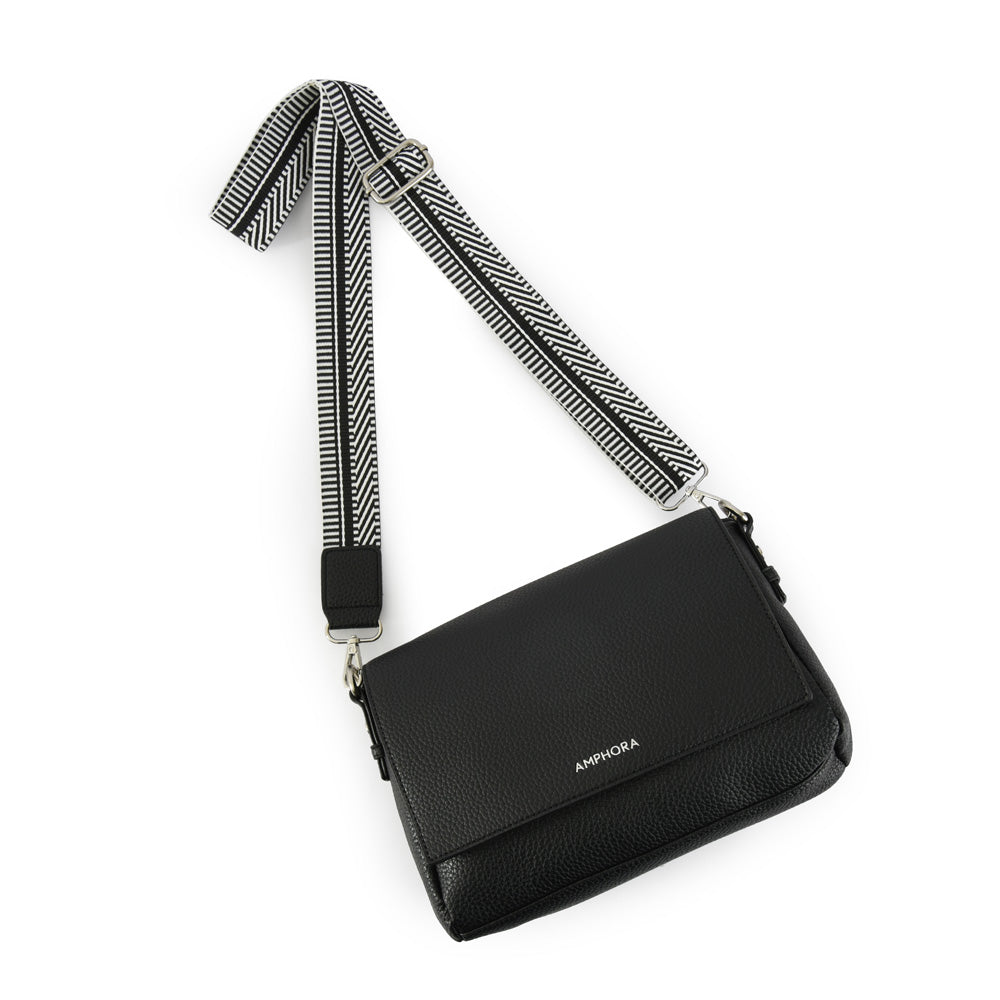 Alys Medium Crossbody Bag Black