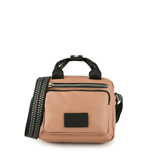 Small poxy old pink crossbody bag