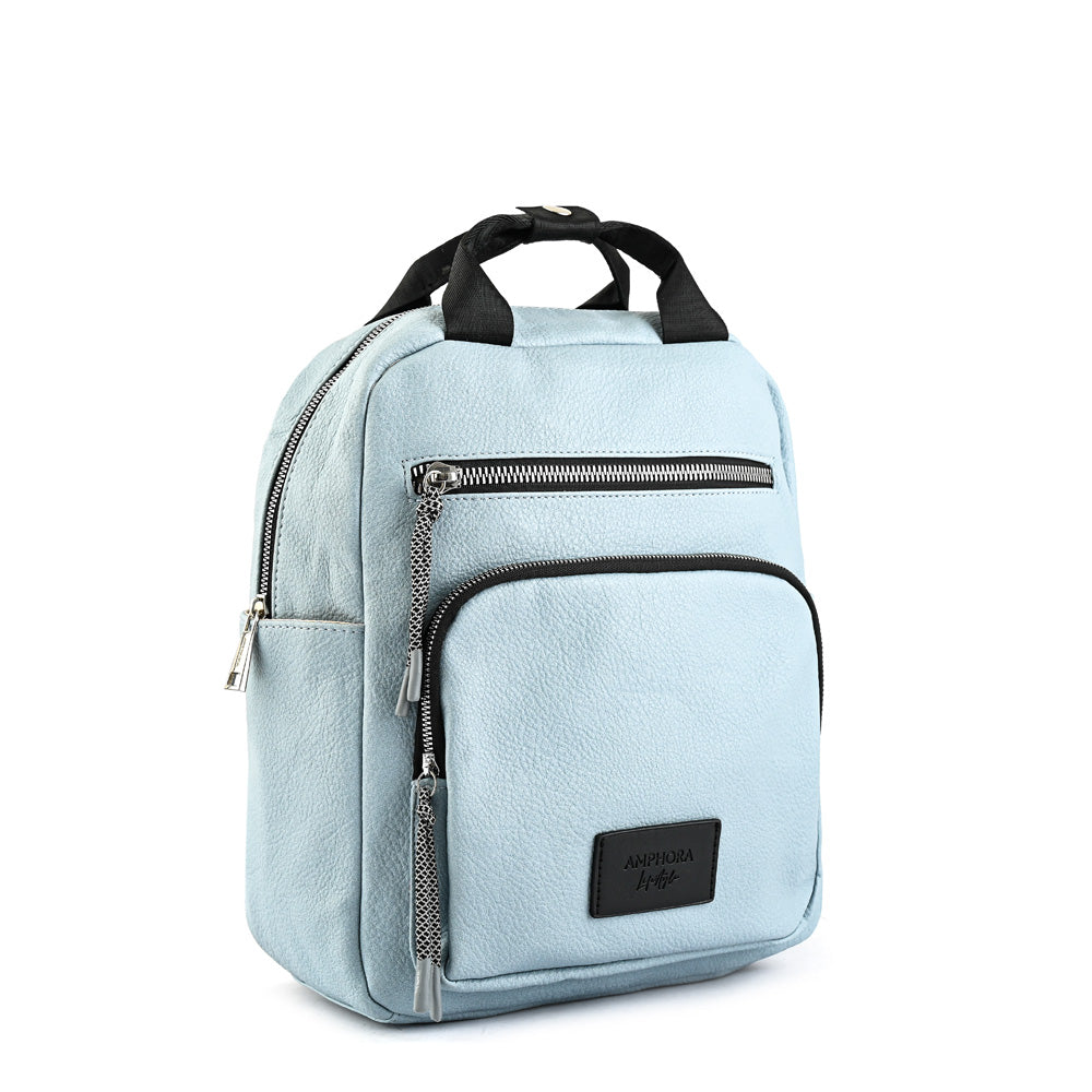 Light blue medium poxy backpack