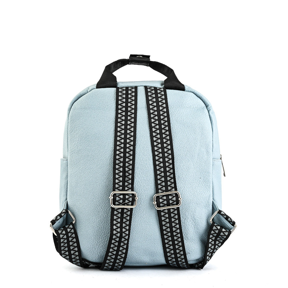 Light blue medium poxy backpack
