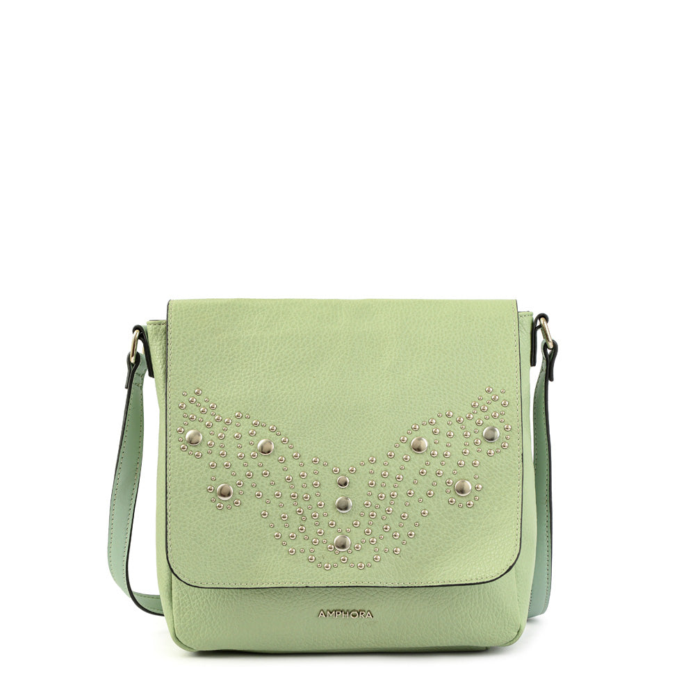 Carter Shoulder Bag with Large Water Green Cover