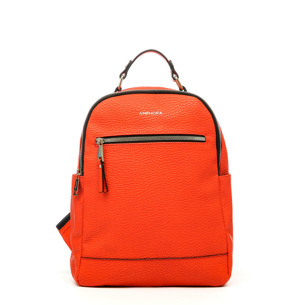 amphora jeno mochila mediana rojo tomate