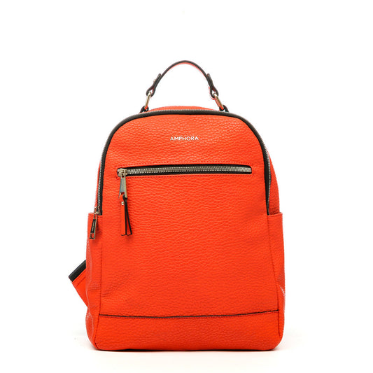amphora jeno mochila mediana rojo tomate