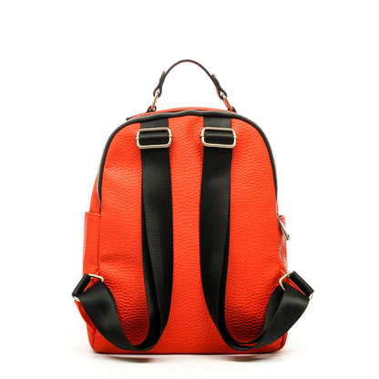 amphora jeno mochila mediana rojo tomate