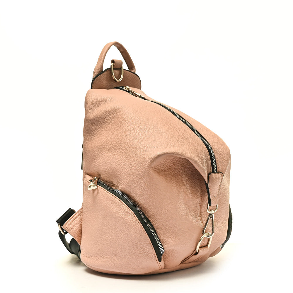 amphora alessa mochila mediana rosa viejo