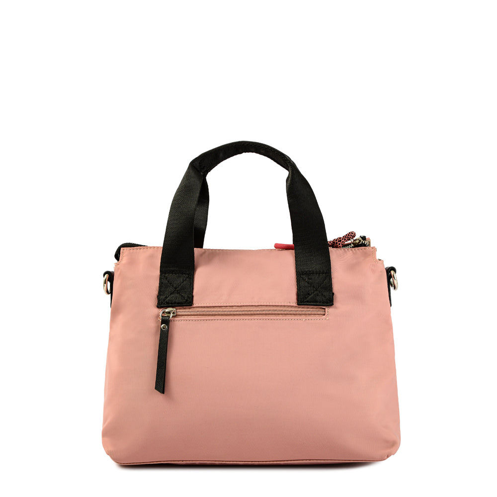 Medium pink melodie two-handle wallet