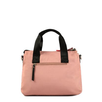 Medium pink melodie two-handle wallet