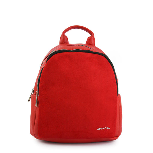 amphora buffy mochila mediana rojo