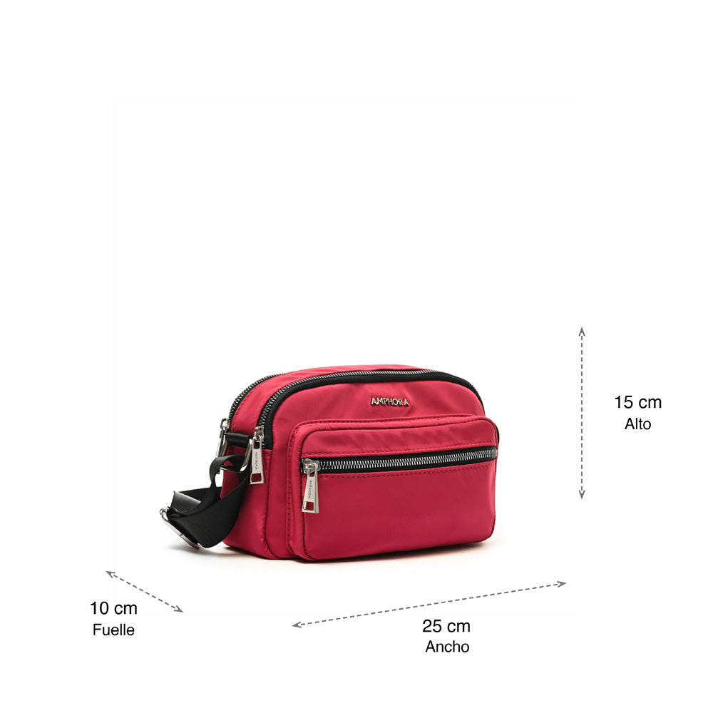Valentina Fuchsia Small Crossbody Bag