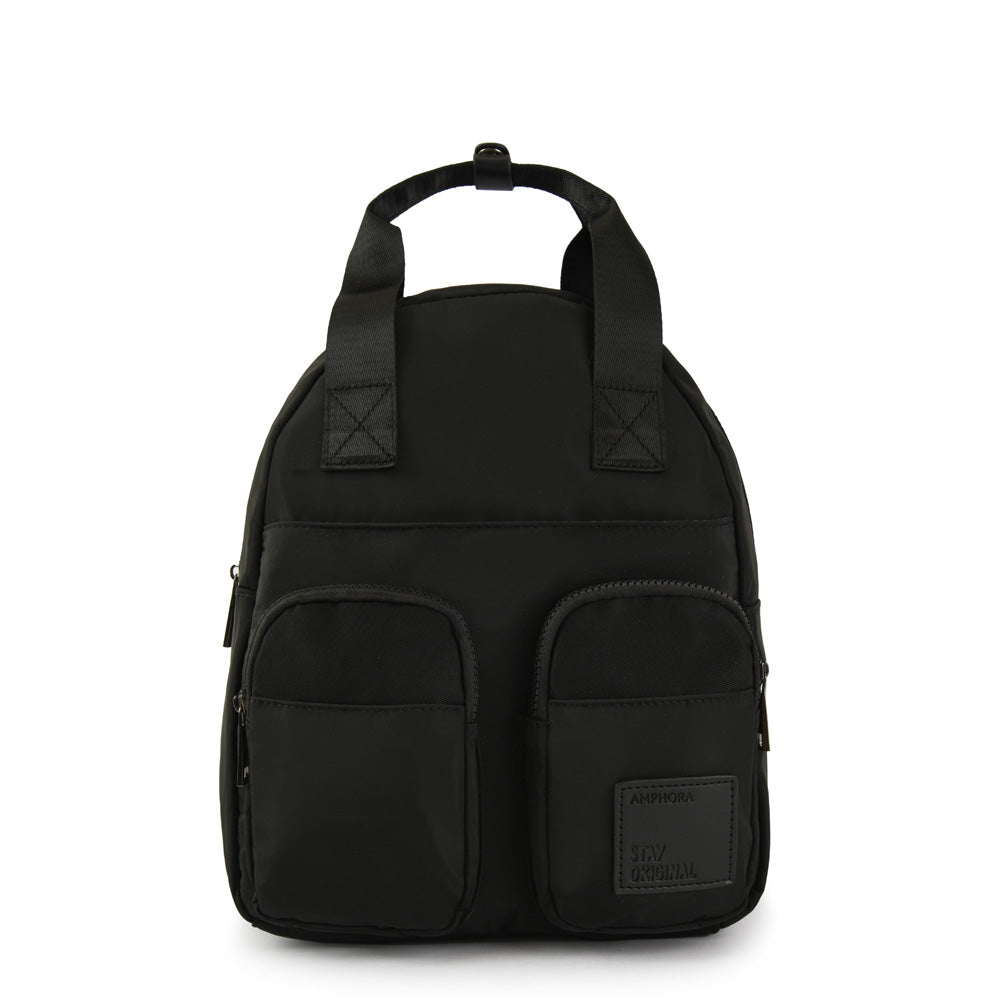 Medium cris black backpack
