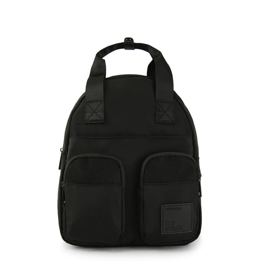 Medium cris black backpack