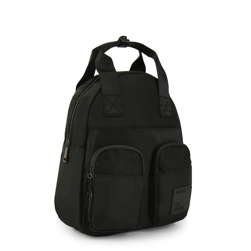 Medium cris black backpack
