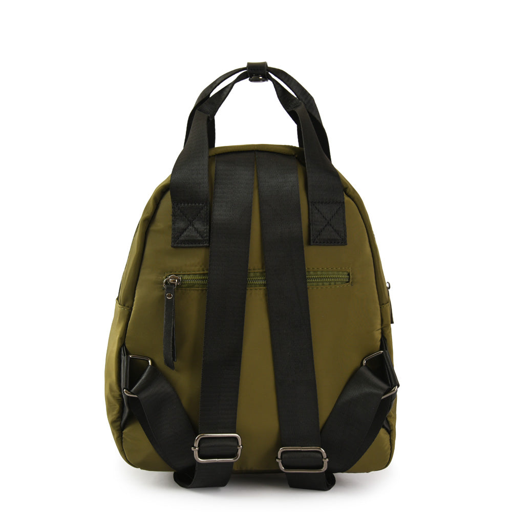 Medium cris olive green backpack