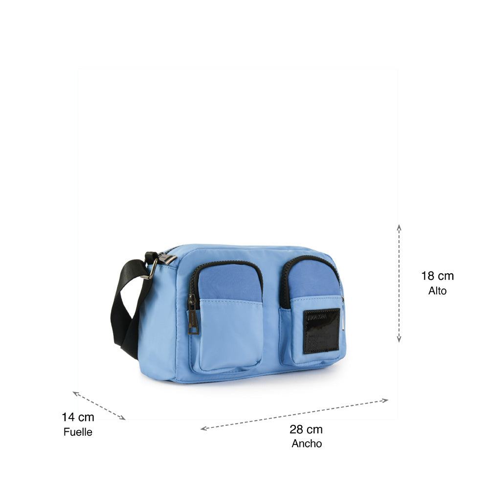 Medium Cris Celeste Crossbody Wallet
