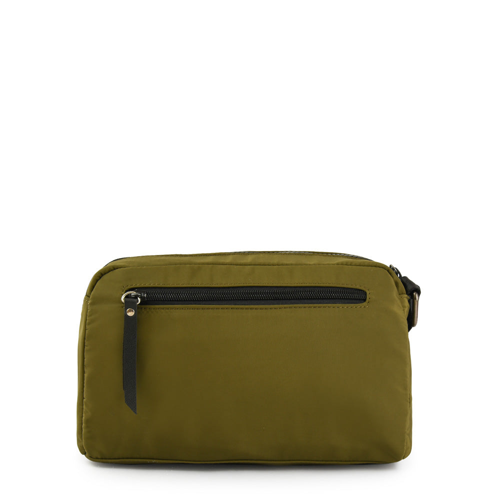 Cris Medium Shoulder Bag Olive Green