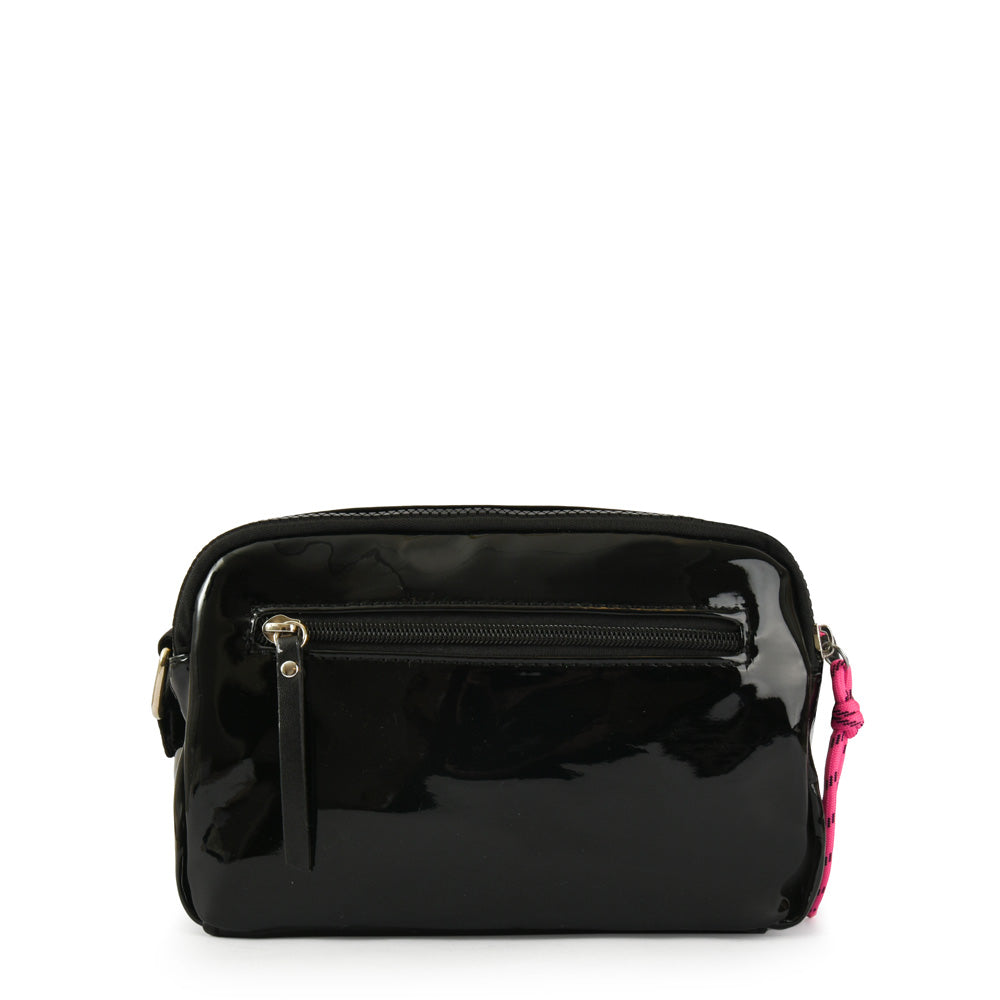 Danae small black crossbody wallet