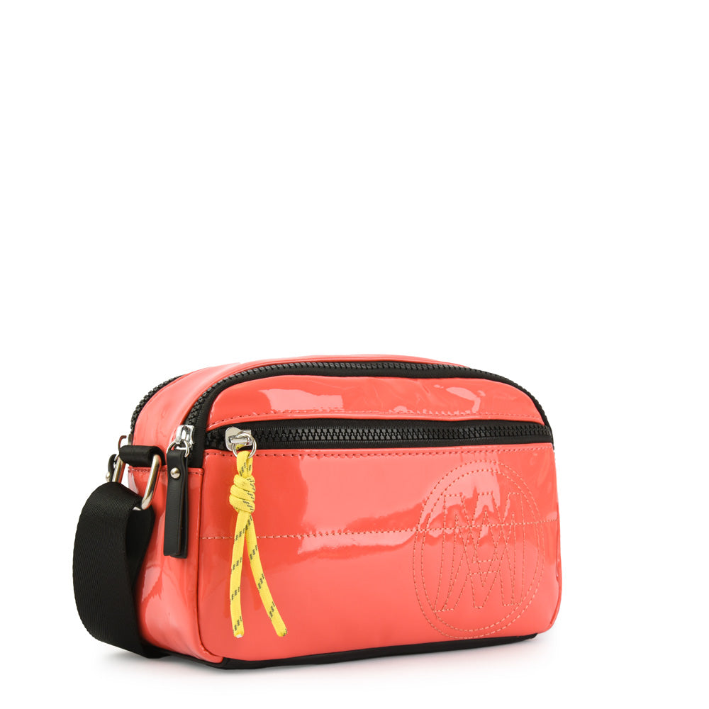 Danae Small Coral Shoulder Bag