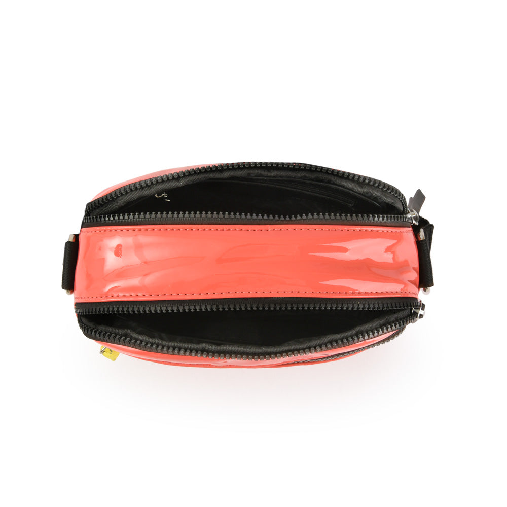 Danae Small Coral Shoulder Bag