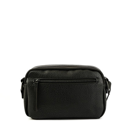 Medium black debbie crossbody bag