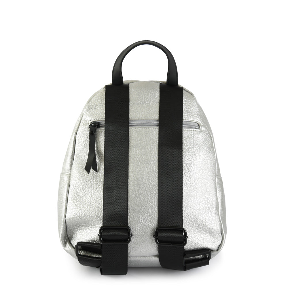 Medium silver debbie backpack