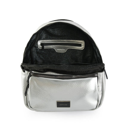 Medium silver debbie backpack