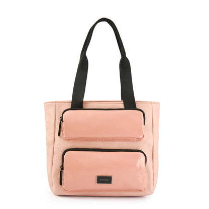 Wallet Two Handles Three divisions Medium Debbie Pink