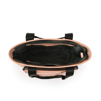 Wallet Two Handles Three divisions Medium Debbie Pink