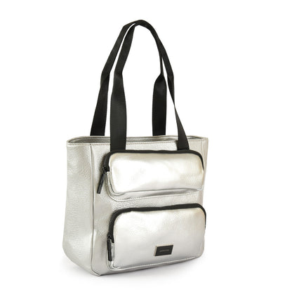 Wallet Two Handles Three divisions Medium Debbie Silver