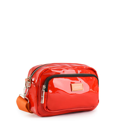 Chantal Medium Shoulder Bag Tomato Red