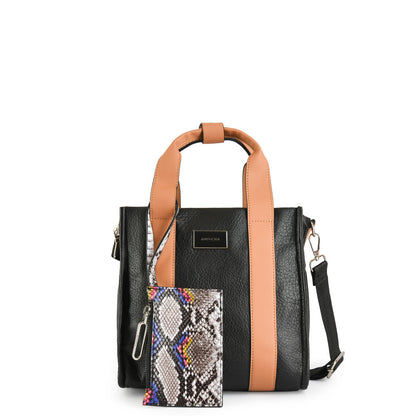 Small Demi Black Crossbody Wallet