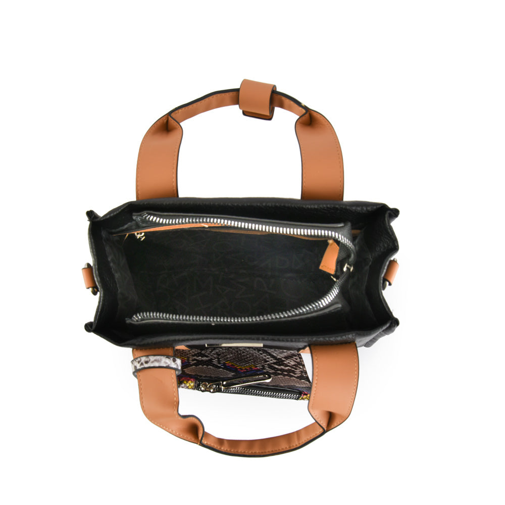 Small Demi Black Crossbody Wallet
